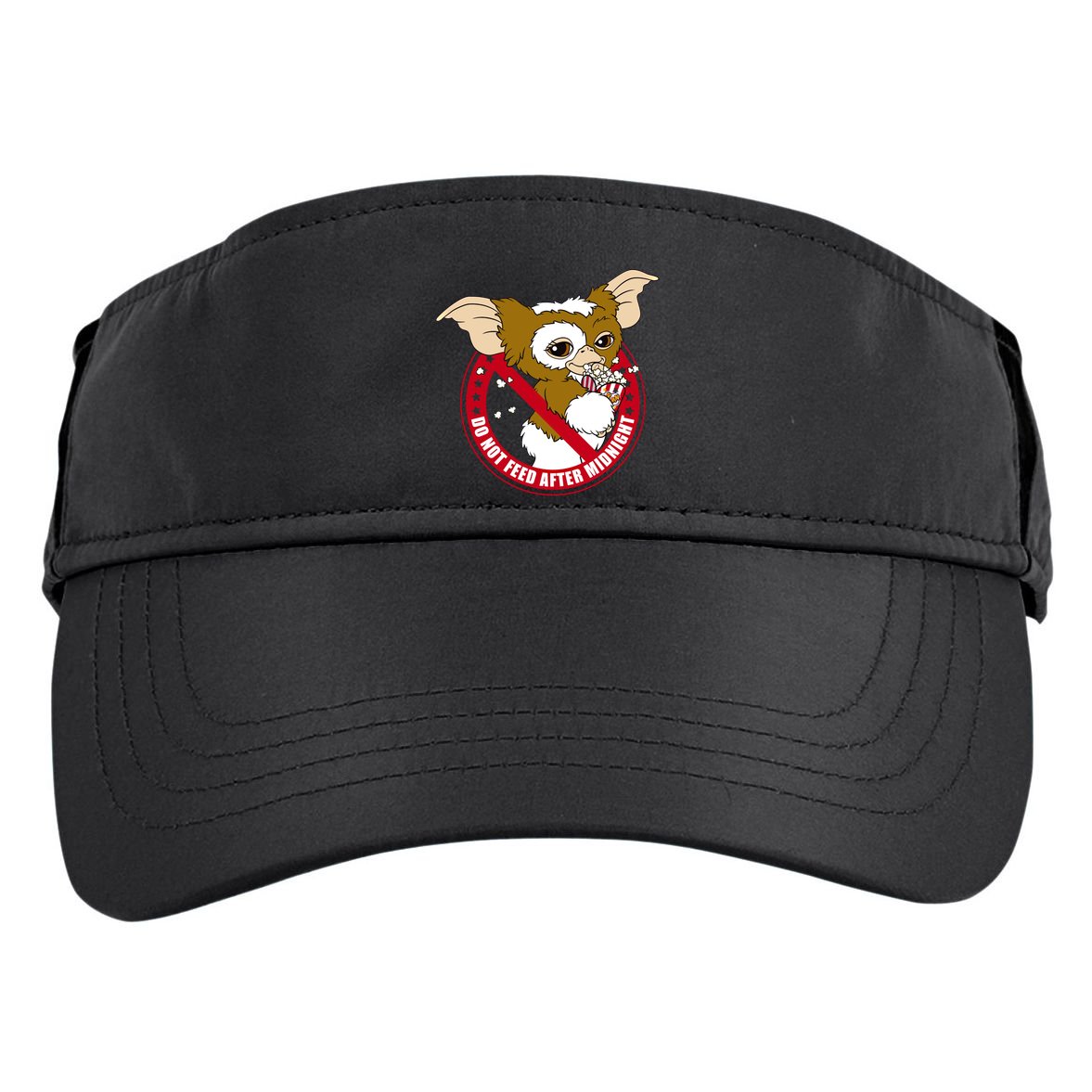 Do Not Feed After Midnight Funny Adult Drive Performance Visor