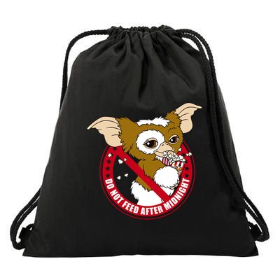 Do Not Feed After Midnight Funny Drawstring Bag
