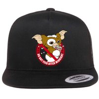 Do Not Feed After Midnight Funny Flatbill Hat