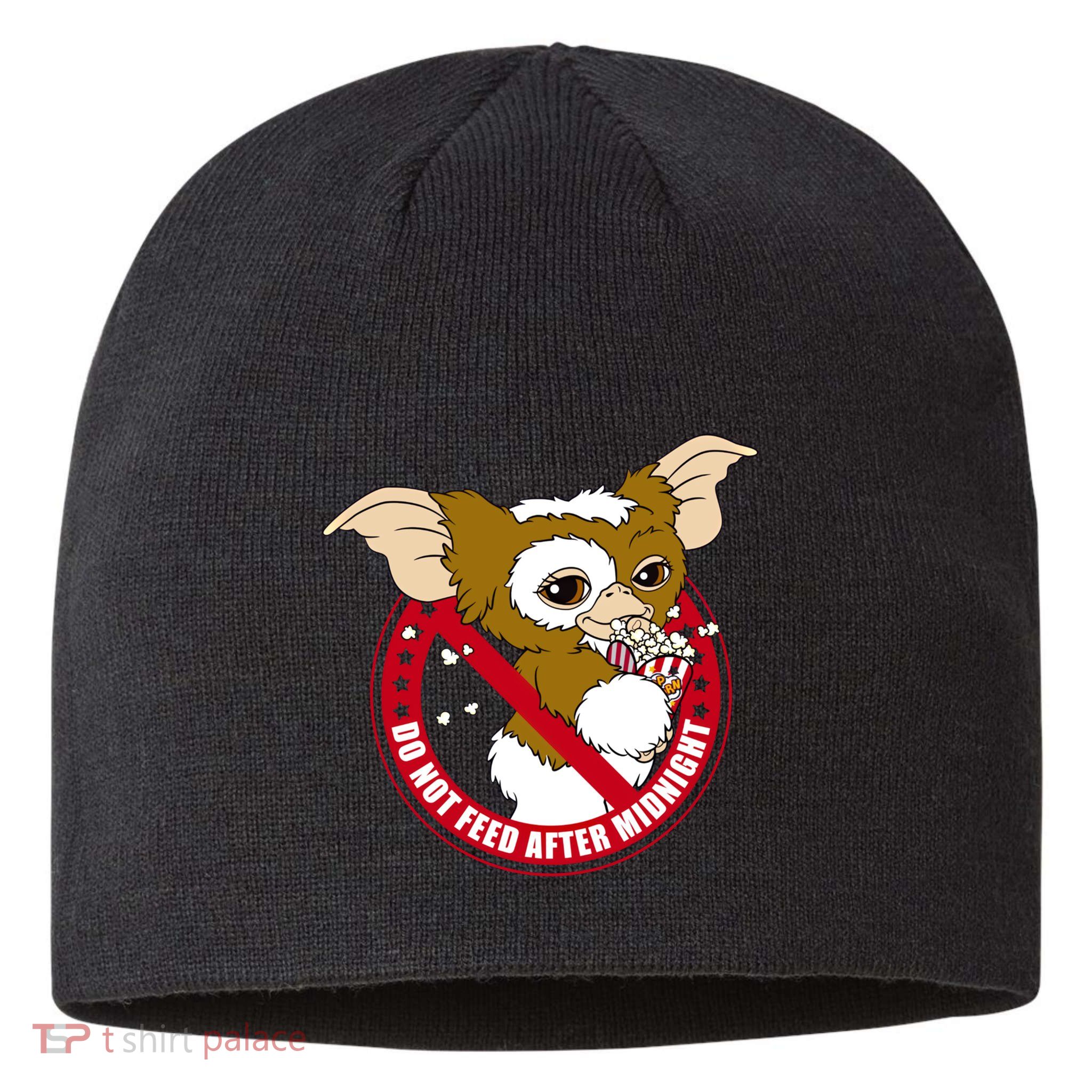 Do Not Feed After Midnight Funny Sustainable Beanie