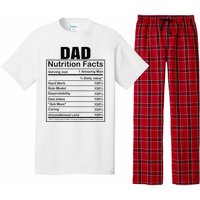 Dad Nutrition Facts Funny Humorous Dad Quote For Fathers Day Pajama Set