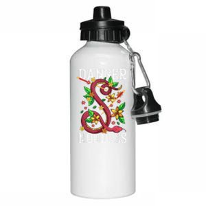 Danger Noodle Funny Snake Snakes Lover Aluminum Water Bottle