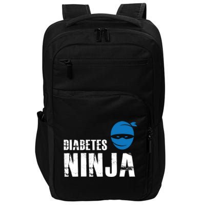 Diabetes Ninja Funny Gift Support Awareness Fighter Gift Impact Tech Backpack