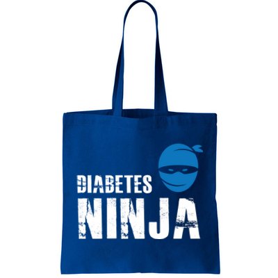 Diabetes Ninja Funny Gift Support Awareness Fighter Gift Tote Bag