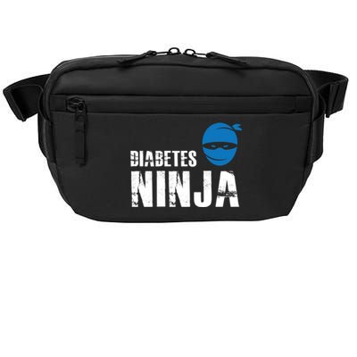 Diabetes Ninja Funny Gift Support Awareness Fighter Gift Crossbody Pack