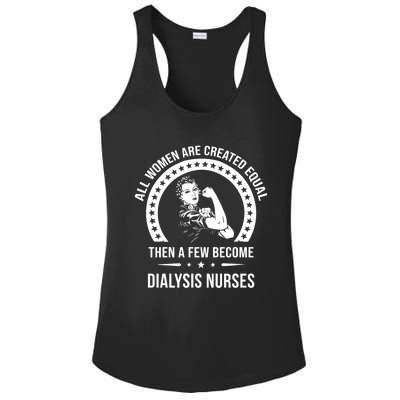 Dialysis Nurse Funny Gift Dialysis Nurse Gift Ladies PosiCharge Competitor Racerback Tank