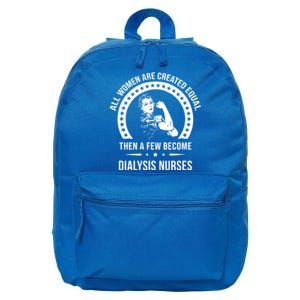 Dialysis Nurse Funny Gift Dialysis Nurse Gift 16 in Basic Backpack