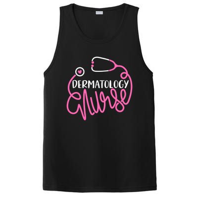 Dermatology Nurse Funny Dermatology Nursing Departt Nurse Gift PosiCharge Competitor Tank