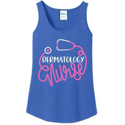 Dermatology Nurse Funny Dermatology Nursing Departt Nurse Gift Ladies Essential Tank