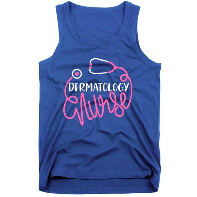 Dermatology Nurse Funny Dermatology Nursing Departt Nurse Gift Tank Top