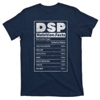 Dsp Nutrition Facts Direct Support Staff Dsp Nurse Grunge T-Shirt