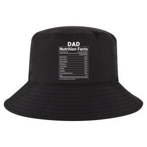 Dad Nutrition Facts Cool Comfort Performance Bucket Hat