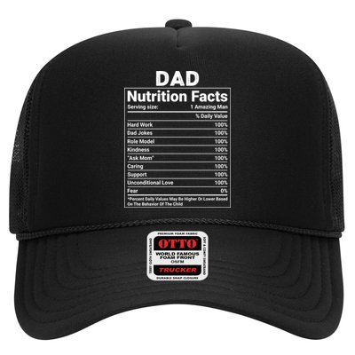 Dad Nutrition Facts Trucker Hat