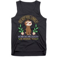 Do Not Feel Lonely The Entire Universe Is Inside You Tank Top