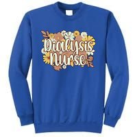 Dialysis Nurse Flowers Dialysis Nursing Great Gift Sweatshirt