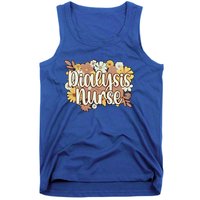 Dialysis Nurse Flowers Dialysis Nursing Great Gift Tank Top