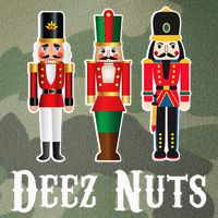 Deez Nuts Funny Christmas Nutcracker Legacy Tie Dye Trucker Hat