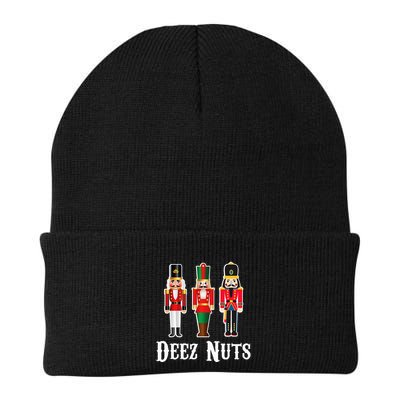 Deez Nuts Funny Christmas Nutcracker Beanie