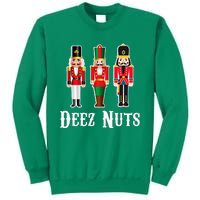 Deez Nuts Funny Christmas Nutcracker Sweatshirt