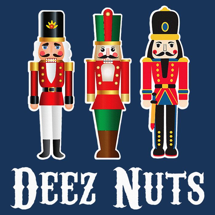 Deez Nuts Funny Christmas Nutcracker Infant Baby Jersey Bodysuit