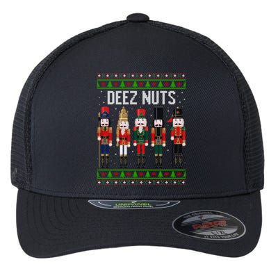 Deez Nut Funny Christmas Gift Flexfit Unipanel Trucker Cap