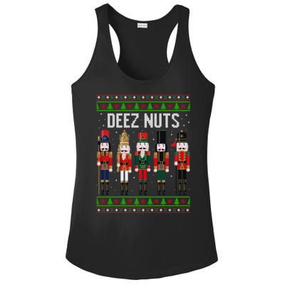 Deez Nut Funny Christmas Gift Ladies PosiCharge Competitor Racerback Tank