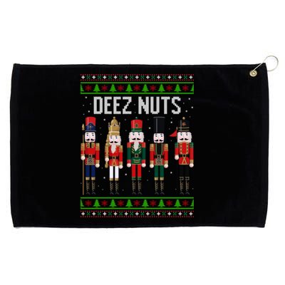 Deez Nut Funny Christmas Gift Grommeted Golf Towel