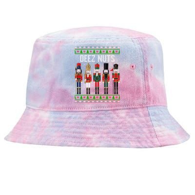 Deez Nut Funny Christmas Gift Tie-Dyed Bucket Hat