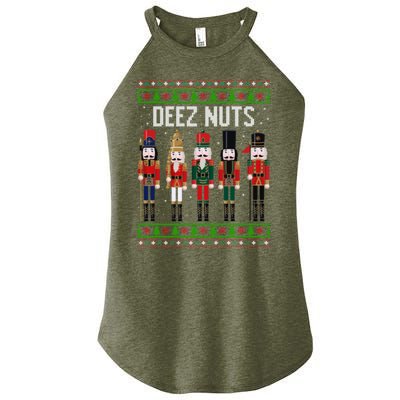 Deez Nut Funny Christmas Gift Women's Perfect Tri Rocker Tank