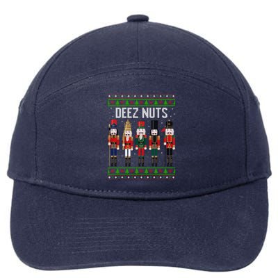 Deez Nut Funny Christmas Gift 7-Panel Snapback Hat