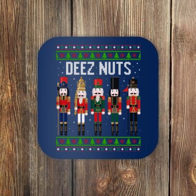 Deez Nut Funny Christmas Gift Coaster