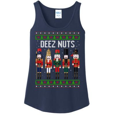 Deez Nut Funny Christmas Gift Ladies Essential Tank