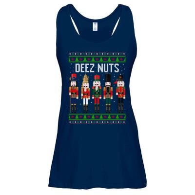 Deez Nut Funny Christmas Gift Ladies Essential Flowy Tank