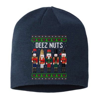 Deez Nut Funny Christmas Gift Sustainable Beanie