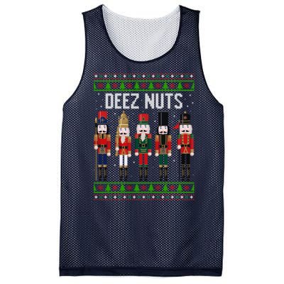 Deez Nut Funny Christmas Gift Mesh Reversible Basketball Jersey Tank