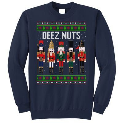 Deez Nut Funny Christmas Gift Tall Sweatshirt