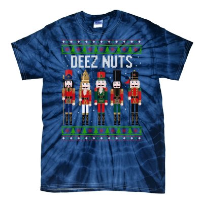 Deez Nut Funny Christmas Gift Tie-Dye T-Shirt