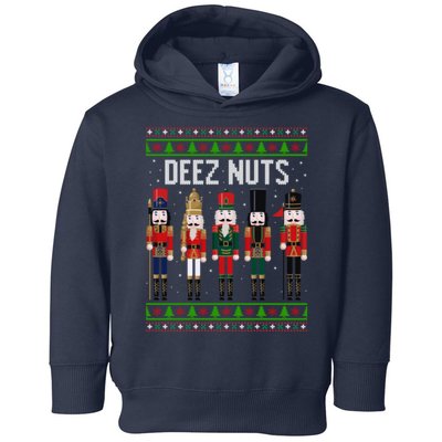 Deez Nut Funny Christmas Gift Toddler Hoodie