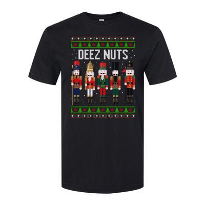 Deez Nut Funny Christmas Gift Softstyle CVC T-Shirt