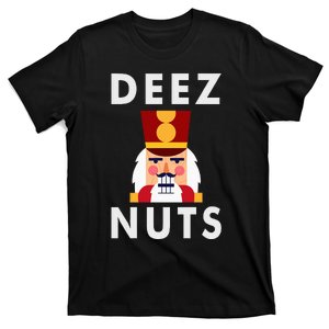 Deez Nuts Funny Christmas Nutcracker T-Shirt