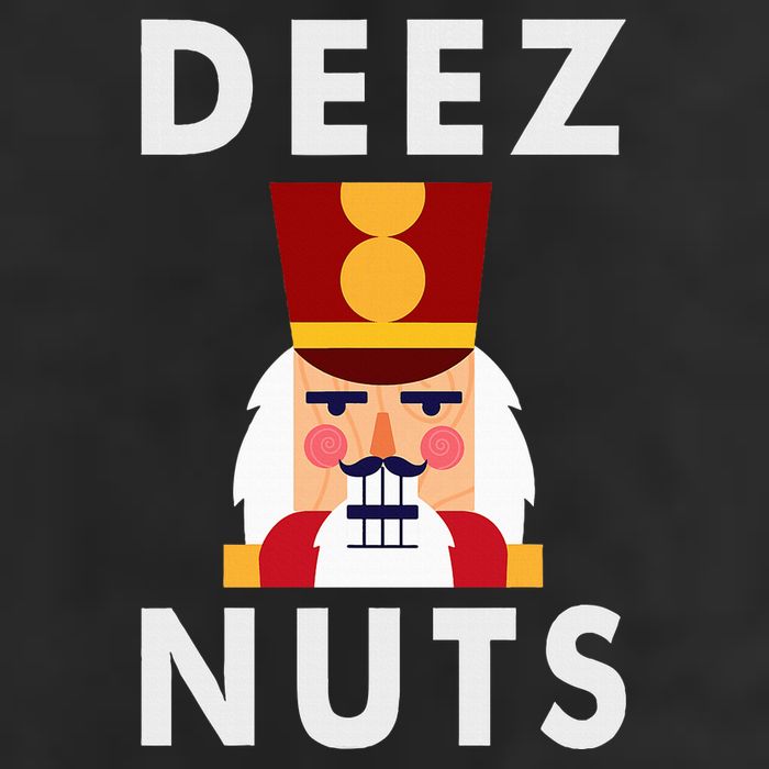 Deez Nuts Funny Christmas Nutcracker Beanie