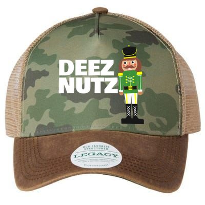 Deez Nuts Funny Christmas Nutcracker Deez Nuts Legacy Tie Dye Trucker Hat