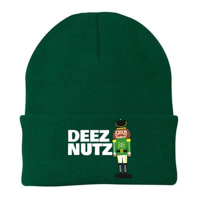 Deez Nuts Funny Christmas Nutcracker Deez Nuts Knit Cap Winter Beanie