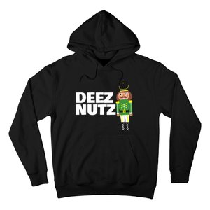 Deez Nuts Funny Christmas Nutcracker Deez Nuts Hoodie