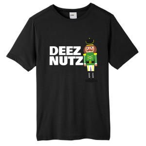 Deez Nuts Funny Christmas Nutcracker Deez Nuts Tall Fusion ChromaSoft Performance T-Shirt