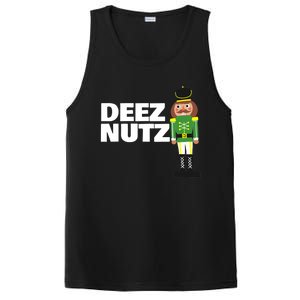 Deez Nuts Funny Christmas Nutcracker Deez Nuts PosiCharge Competitor Tank