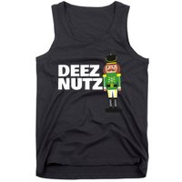 Deez Nuts Funny Christmas Nutcracker Deez Nuts Tank Top