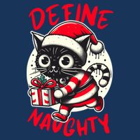 Define Naughty Funny Naughty Cat Christmas Cool Comfort Performance Bucket Hat
