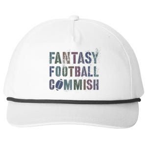 Drafting Night Fantasy Football Commish Dibs On Commissioner Snapback Five-Panel Rope Hat