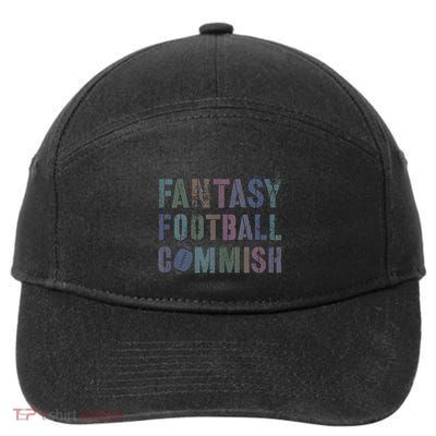 Drafting Night Fantasy Football Commish Dibs On Commissioner 7-Panel Snapback Hat